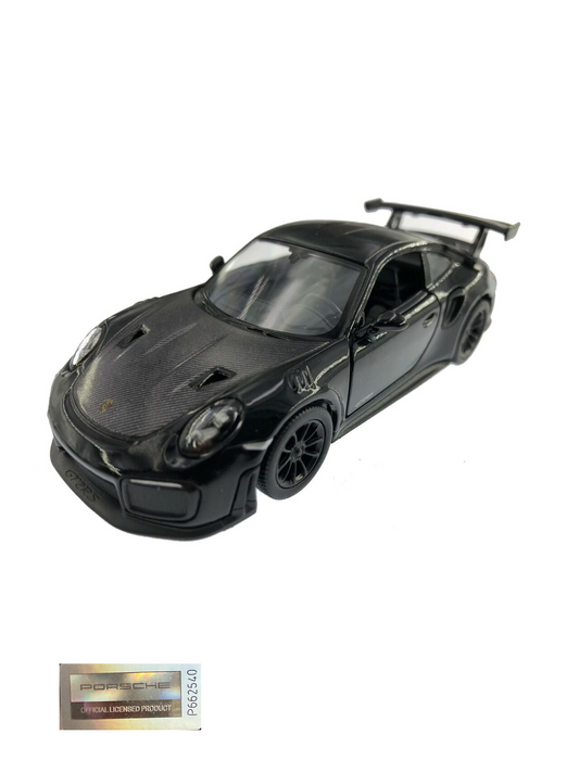Diecast scale model of a Porsche 911 GT2 RS Black