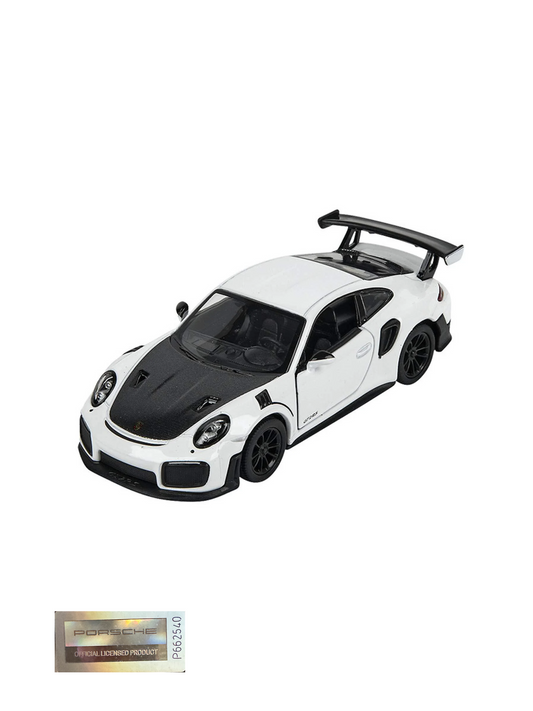 Diecast scale model of a Porsche 911 GT2 RS White