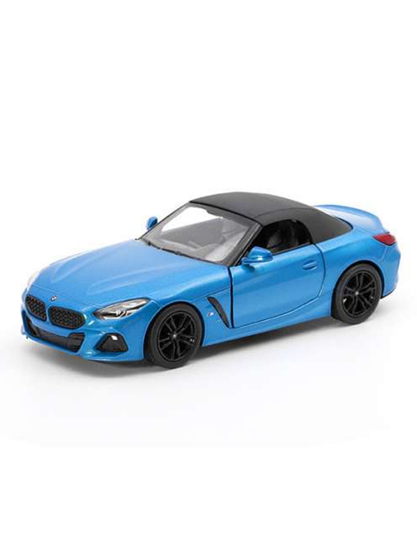 Diecast scale model of a BMW Z4 Blue