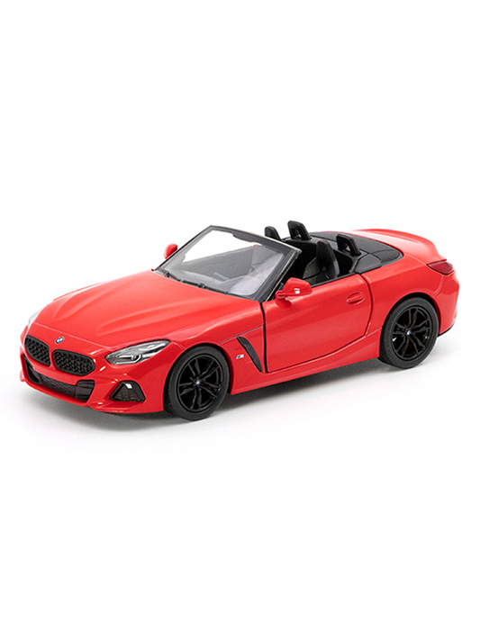 Diecast scale model of a BMW Z4 Red